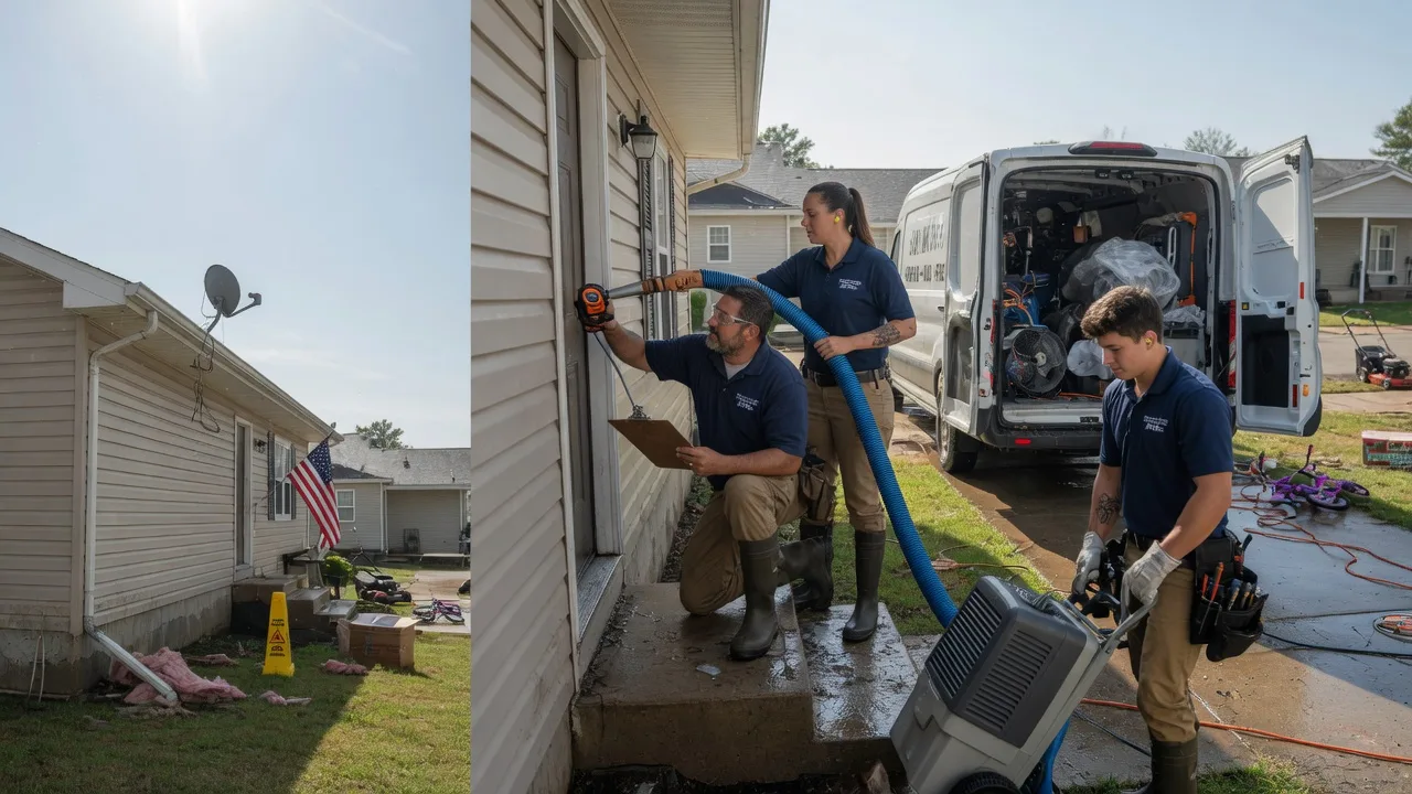 Ceiling Water Damage Restoration in Lawton, ND near me